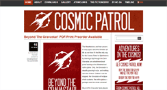 Desktop Screenshot of cosmicpatrol.com